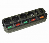 Удлинитель электрический MOST A16-BOX 3м. черный