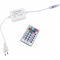 Контроллер 220V 16x8 600W 2.7A RGB с радиопультом Ecola RF1606KSB
