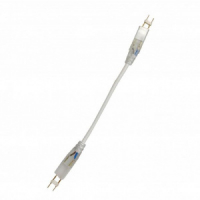 Коннектор 220V 12x7 гибкий соединитель лента-лента 2-х конт SCVN12ESB ECOLA