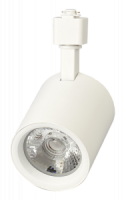 Светильник светодиодный трековый на шинопровод ДПО-30w 4000K 24° WH (белый) IP40 jazzway